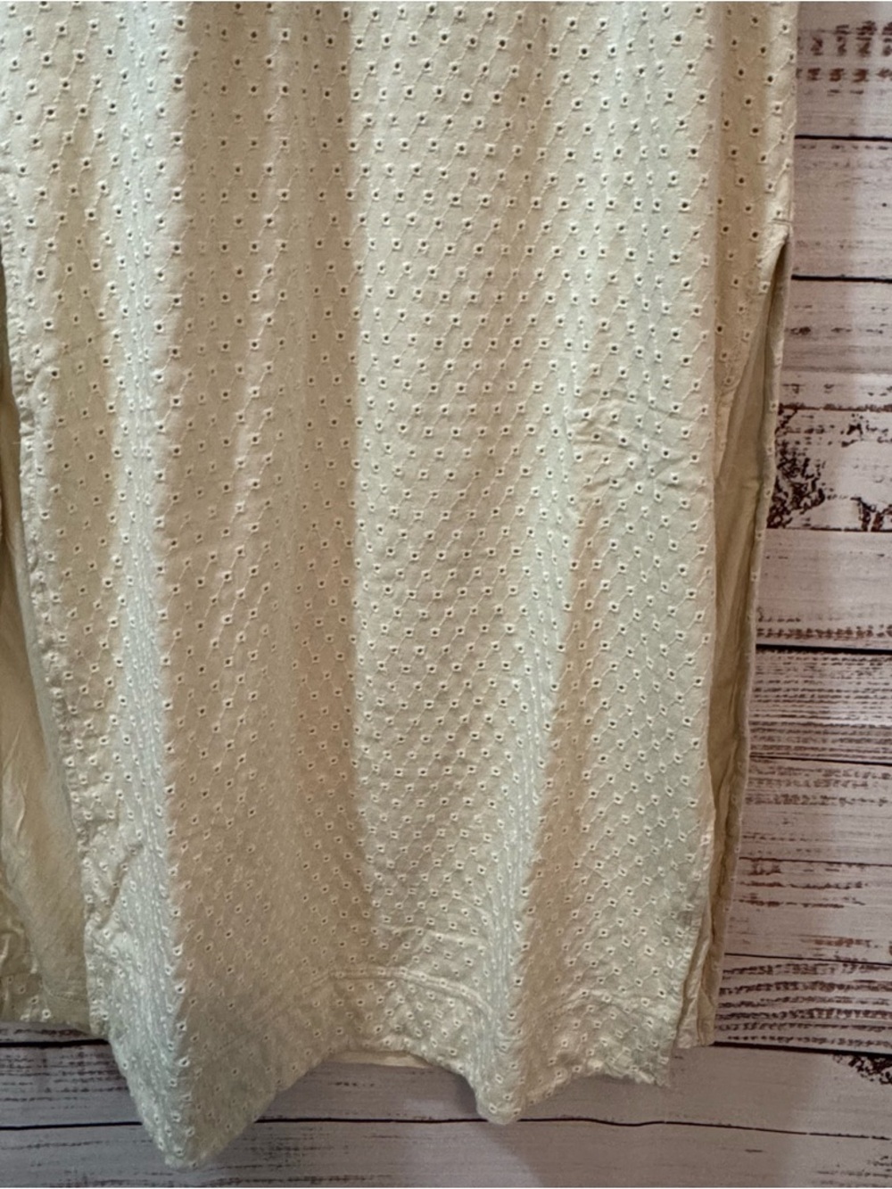 Free People Eventide Sleeveless Eyelet Midi Dress - Picture 6 of 7